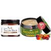 ANGELYCIA Batana Oil and Tallow Balm Cream Bundle Set - 100% Organic Raw Batana Oil For Hair Growth, Nourish Strengthen Prevent Hair Loss and Beef Tallow for Skin, 100% Grass Fed Handmade view 1