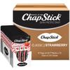 ChapStick Bulk Lip Balm Classic Strawberry, Lip Care Tubes, 0.45 oz, 216 ct case view 1