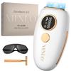 Laser Hair Removal for Men and Women | Ice-Cooling IPL At Home Laser For Permanent Hair Remover On Arm, Back, Legs, Bikini Line and Full Body Painless Hair Removal and Sensitive Skin view 1