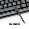 Electric Shaver Cleaning Brushes, Electric Shaver Brush Cleaner with Antislip PP Handle Nylon Brush Clipper Cleaning Tool for Household Cleaning view 3