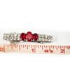 Decorative Tiny Rhinestone Barrette Set Center Custom Colors view 3
