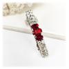 Decorative Tiny Rhinestone Barrette Set Center Custom Colors view 4