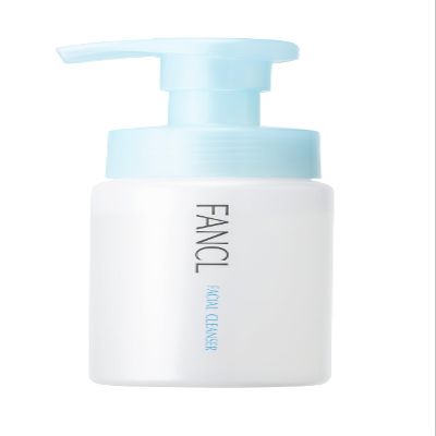 FANCL Pure Moist Cleansing Foam Japanese Additive-Free Face Wash with Rich Foaming Lather, Hydrating & Gentle Facial Cleanser for All Skin Types
