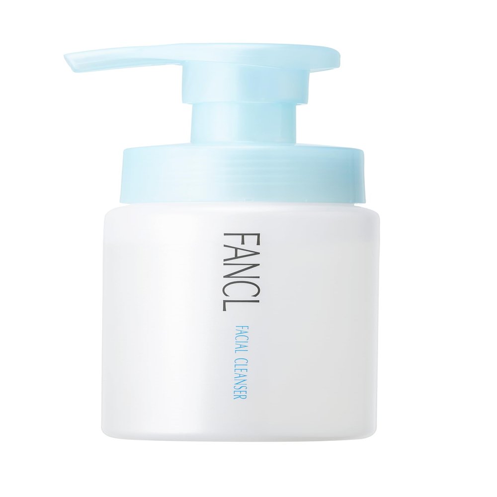 FANCL Pure Moist Cleansing Foam  Japanese Additive-Free Face Wash with Rich Foaming Lather, Hydrating & Gentle Facial Cleanser for All Skin Types