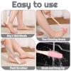 2 Pack Toe Cleaning Brush, 15.7" Shower Foot Scrubber, Long Handle Silicone Bristles Lotion Applicator, Two Sizes Heads, for Elderly, Men and Women view 4