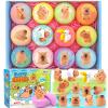 HAPGFS Bath Bombs for Kids with Surprise Inside Organic Bath Bombs Set for Girls Boys with Capybara Toys Inside Ideal Kids Birthday Christmas Easter Gift view 1