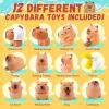 HAPGFS Bath Bombs for Kids with Surprise Inside Organic Bath Bombs Set for Girls Boys with Capybara Toys Inside Ideal Kids Birthday Christmas Easter Gift view 2