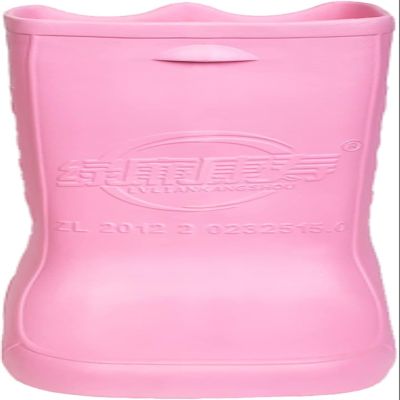 BMPAALN Portable Foot Bath, Collapsible Foot Bath Basin Portable Foot Bath Basin for Soaking Feet, Heat Preservation Foot Bath Massager Soaking Bucket, for Outdoor, Camping(Pink)