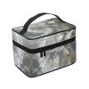 RLDOBOFE Toiletry Bag for Women Men Dopp Kit Travel Makeup Bag Make Up Organizers Cosmetic Bag White Dragon Style Hanging Toiletry Bag Shaving Bag with Large Capacity for Travel view 2