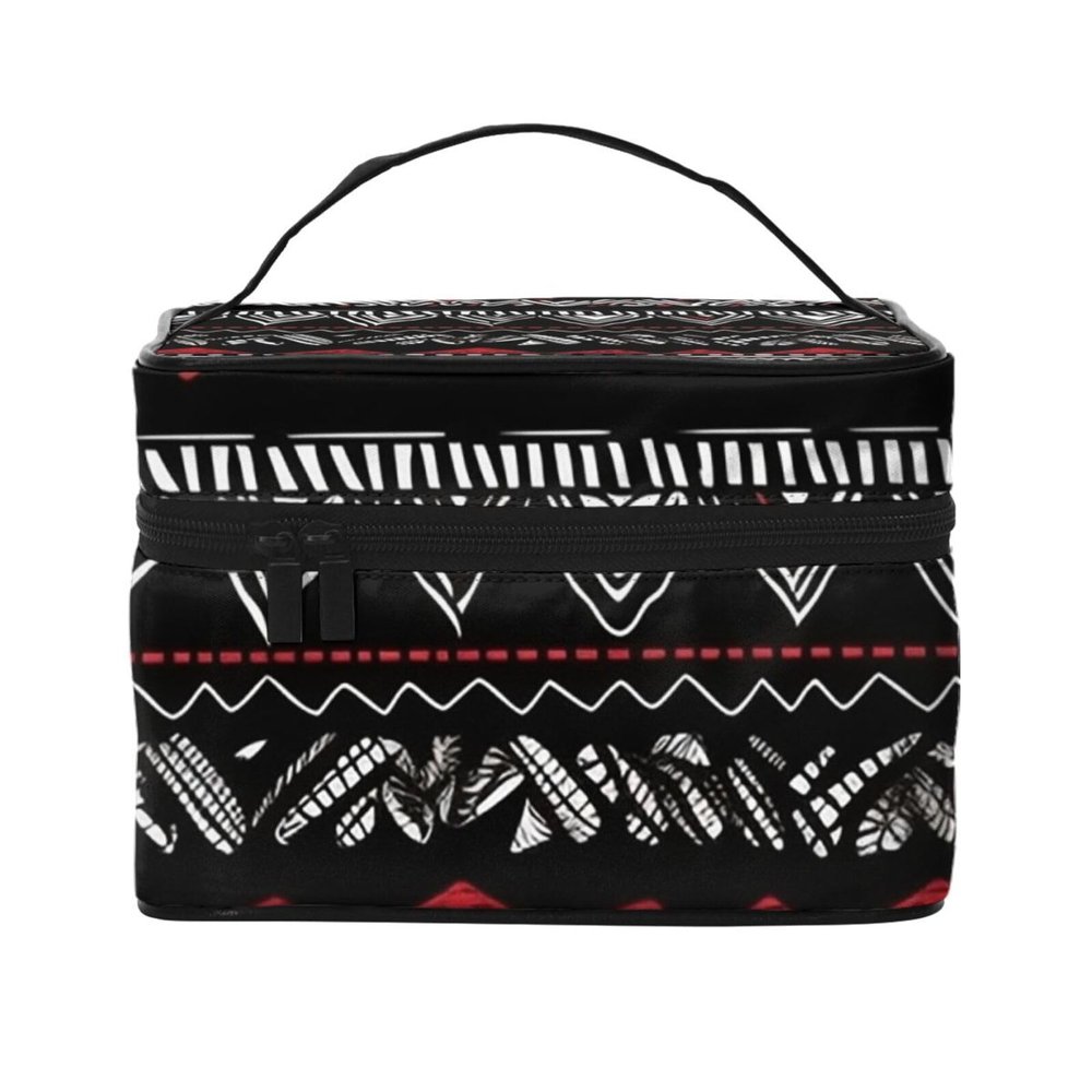 RLDOBOFE Toiletry Bag for Women Men Dopp Kit Travel Makeup Bag Make Up Organizers Cosmetic Bag Retro Tribal Pattern Hanging Toiletry Bag Shaving Bag with Large Capacity for Travel