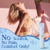 Risina Bikini Trimmer for Women, 2-in-1 Electric Shaver, IPX7 Waterproof, Gentle for Bikini Line & Sensitive Areas, Cordless Rechargeable for Legs Underarms Face, Blue Gift for Women, Teen Girl Gift view 2