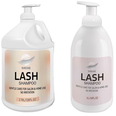 Lash Shampoo 3.78L(1 Gal) and Lash Shampoo 1L(34fl.oz)