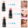 Contour Stick 3PCS Set, Contouring Stick 3 Colors, Waterproof Long Lasting Blush Stick Natural Finish, Multipurpose Highlighter Makeup Stick for Cheeks, Lips view 3