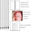Body Piercing Kit - Yuelong 40pcs Piercing Needles Clamps Kit Mix Needles 12G 14G 16G 18G 20G with 2 Piercing Clamps Forceps for Ear Nose Lip Septum Belly Nipple Body Piercing view 4