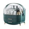 Cosmetic Box Skin Care Product Storage Box Cosmetic Storage Box with 2 Drawers and Transparent Display Shelf Skin Care Product Storage Box view 1