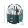 Cosmetic Box Skin Care Product Storage Box Cosmetic Storage Box with 2 Drawers and Transparent Display Shelf Skin Care Product Storage Box view 2