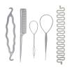 French Tool Set Pin Tail Braiding Hair Tool Braiding view 1