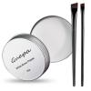 20g White Brow Mapping Paste Brow Contour Paste Brow Lip Shape Position Tool, 2pcs Eyebrow Brush Kit, Mapping Tool for Sketching Contouring the Eyebrow and Lip (Silver Tin Kit) view 1