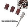 75pcs Small Manicure Sanding Band,80# 120# 180# Nail Sanding Bands Set,Dead Skin Removal Manicure Grinding Bands with Mandrel Bit for Nails Polishing and Shaping view 2
