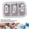 75pcs Small Manicure Sanding Band,80# 120# 180# Nail Sanding Bands Set,Dead Skin Removal Manicure Grinding Bands with Mandrel Bit for Nails Polishing and Shaping view 3