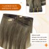 Full Shine #6/60/6 18in+ #7/800/7 18in Seamless Clip in Hair Extensions Real Human Hair Pu Weft Clip in Extensions 8Pcs 120G view 4