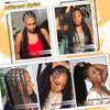 100 Percent Human Boho Braiding Hair Deep Wave Curly 12A Bulk Bundles Human Hair 105g Wet and Wavy for Boho Braids Human Hair Extensions for Braiding Human Supplies No Weft 2 Bundles view 4