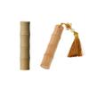Zaoalife 2PCS Bamboo Roll-on Bottles, 10ml Essential Oil Bottle, Perfume Bottle with Bamboo Lid, Travel, Gifting, Aromatherapy view 1