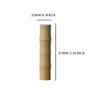 Zaoalife 2PCS Bamboo Roll-on Bottles, 10ml Essential Oil Bottle, Perfume Bottle with Bamboo Lid, Travel, Gifting, Aromatherapy view 2