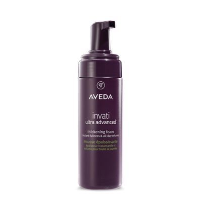 Aveda Invati Ultra Advanced Thickening Foam | Styling Foam for Thin & Thinning Hair | Instantly Thickens Hair | Flexible Hold | 97% Naturally Derived*, 5 Fl Oz