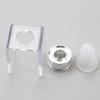 3 Set 12.1mm DIY Lipstick Mould Set Silicone Lips Making Mold with Aluminum Ring and Holder Homemade Lipstick Tool Kit view 3
