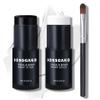 IONSGAKO Black and White Face Paint Stick with Brush Eye Black Stick for Sports Halloween Makeup Face Painting Kit for Clown Skeleton Vampire SFX Makeup view 1