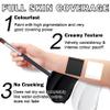 IONSGAKO Black and White Face Paint Stick with Brush Eye Black Stick for Sports Halloween Makeup Face Painting Kit for Clown Skeleton Vampire SFX Makeup view 3