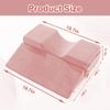 BALAPET Lash Pillows for Eyelash Extensions Ergonomic and Comfortable Velvet Foam Eyelash Pillow for Neck and Back Support Pillow Side Pockets can be Placed Tools,Easy to Graft Eyelashes(Pink) view 2