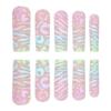 2 Set/4set /6set Fashion Nails Long Wearable Wear A Nail French Nude Three-dimensional Manicure Nail Clippers Plate Removable (Pink,2set) view 1