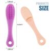 2-Pack Silicone Face Cleaner Nose Blackhead Remover Face Scrubber Nose Pore Brush Finger Scruber Tool view 2