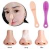 2-Pack Silicone Face Cleaner Nose Blackhead Remover Face Scrubber Nose Pore Brush Finger Scruber Tool view 3