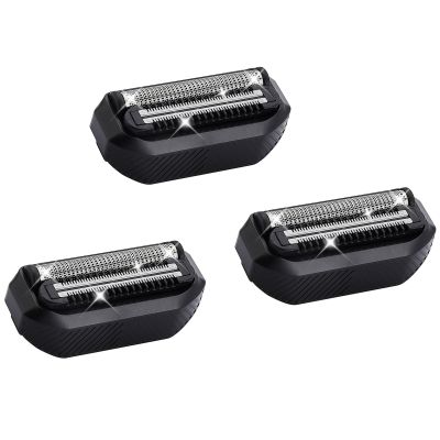 Shaver Replacement Blades compatible with Manscaped The Handyman Razor Blades for Portable Mens Travel Facial Shaver Hair Groomer (3PACK)