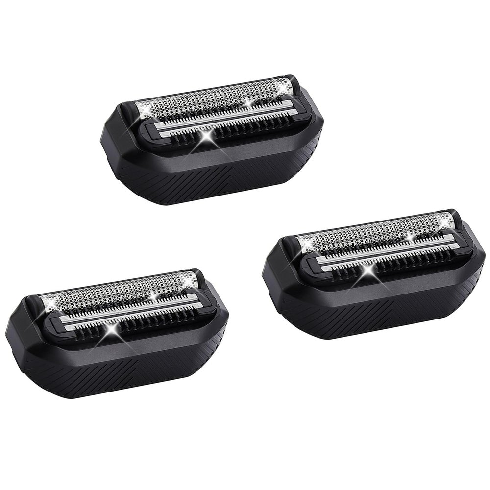 Shaver Replacement Blades compatible with Manscaped The Handyman Razor Blades for Portable Mens Travel Facial Shaver Hair Groomer (3PACK)