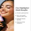 Glint Marble Highlighter (Icicle Moon, 0.08oz) - Korean Makeup. Inspired Baked for Smooth, Radiant Glow, Long-Lasting Wear. Enriched with Micro Pearl Particles view 4