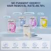 WUWUVISTA Waxing Kit Hair Removal Hard Wax Kit with Wax Warmer & Waxing Beads for Women & Men - Professional at home Wax Pot for Face/Brazilian/Full Body/Bikini/Sensitive Skin Black,23Items) view 3