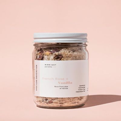 Midnight Paloma French Rose + Vanilla Replenishing Bath Soak