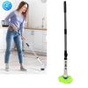 Electric Spin Scrubber, Cordless Shower Scrubber with Replaceable Brush Heads Detachable Handle, Power Brush for Bathroom Floor Tile view 3