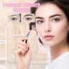 Eyebrow Trimmer Scissor, Eyebrow Scissors with Comb, Eyebrow Tweezer, Eyebrow Trimmer, 2024 New Non-Slip Eyebrow Cutter Hair Removal Eyebrow Scissors Makeup Tool, for Shortening Eyebrow and Eyelashes view 3