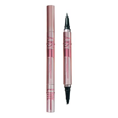 Eyebrow Pencil 2-in-1 Eye Brow Pencils for Women with 4-Fork-Tip Eyebrow Makeup for Natural Looking Eyebrows (01)