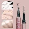 Eyebrow Pencil 2-in-1 Eye Brow Pencils for Women with 4-Fork-Tip Eyebrow Makeup for Natural Looking Eyebrows (01) view 3