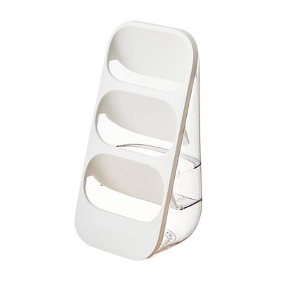 Brrnoo 3 Tier Acrylic Storage Organizer for Cosmetics Brush Jewelry, Makeup Organizer Display Rack Holder for Vanity Countertop, Multipurpose Display Case