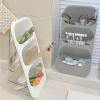 Brrnoo 3 Tier Acrylic Storage Organizer for Cosmetics Brush Jewelry, Makeup Organizer Display Rack Holder for Vanity Countertop, Multipurpose Display Case view 4