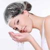 100PCS Portable Disposable Shower Caps; Plastic Waterproof Multi-Purpose Elastic Hair Caps Bathing Caps Bath Hat;Travel Shower Cap, Perfect for Hair Treatment, Salon, Spa, Hotel, Travel (#4) view 3