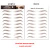 Brown Eyebrow Tattoo 66 Pairs, Hair-Like Popular Fake Eyebrows Waterproof Lasting 4D Realistic Makeup Tattoo Arch Style, Eyebrow Transfer Stickers for Women Girls view 3