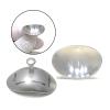 Medfort-Instruments Corneal Eye Shield Protector, Stainless Steel with Holding Point, 32mm X 21mm (X-Large), Set of 2 view 1